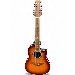 Used Ovation CC045 Celebrity Sunburst 12 String Acoustic Electric Guitar