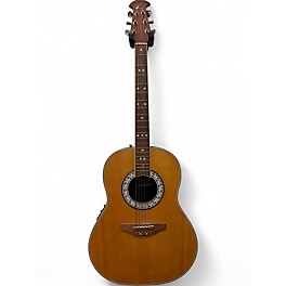 Used Ovation CC67 Celebrity Natural Acoustic Electric Guitar