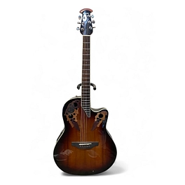 Used Ovation CELEBRITY SUNBURST Acoustic Electric Guitar