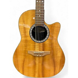 Used Ovation CK047-Fkoa Celebrity Natural Acoustic Electric Guitar