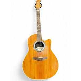 Used Ovation CK047-Fkoa Celebrity Natural Acoustic Electric Guitar