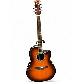 Used Ovation CS24 2 Color Sunburst Acoustic Electric Guitar