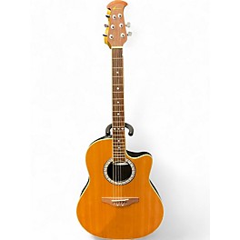 Used Ovation Celebrity 057 Natural Acoustic Electric Guitar
