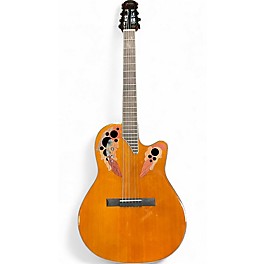 Used Ovation Celebrity Elite CE44C-4A-G Natural Classical Acoustic Guitar
