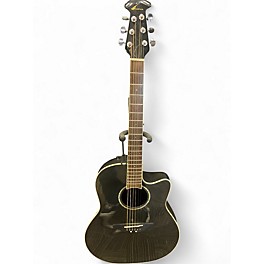 Used Ovation GC057M-5 Celebrity Black Acoustic Electric Guitar