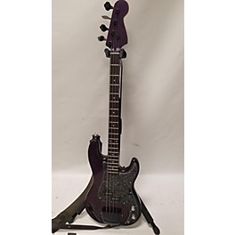 Used Used P Bass Style Homemade Bass Purple Electric Bass Guitar