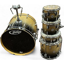 Used PDP By DW 5 piece Concept Series 2 Tone Sunburst Drum Kit