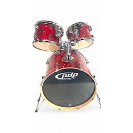Used PDP By DW 5 piece LX Series Red Drum Kit