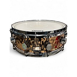 Used PDP by DW 5X14 Pacific Series Snare hammered brass Drum