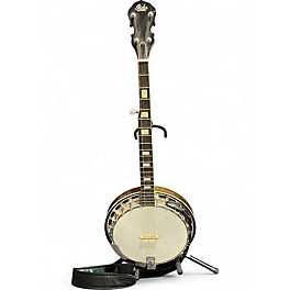 Used PEERLESS 5 STRING Brown Banjo