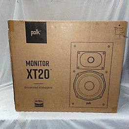 Used Used POLK XT20 PAIR Powered Monitor
