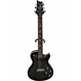 Used PRS 245 SE Trans Black Solid Body Electric Guitar
