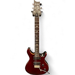 Used PRS CE24 Red Solid Body Electric Guitar