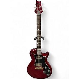 Used PRS S2 SINGLECUT STANDARD Red Solid Body Electric Guitar