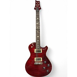 Used PRS SC245 10 Top Black Cherry Solid Body Electric Guitar