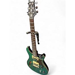 Used PRS SE Custom 22 Semi-Hollowbody DARK GREEN Hollow Body Electric Guitar