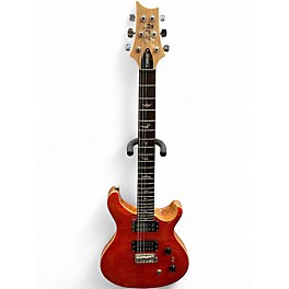 Used PRS SE Custom 24-08 Blood Orange Solid Body Electric Guitar
