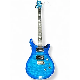 Used PRS SE Custom 24 08 Lake Blue Solid Body Electric Guitar