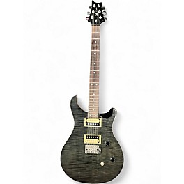 Used PRS SE Custom 24 Black Solid Body Electric Guitar