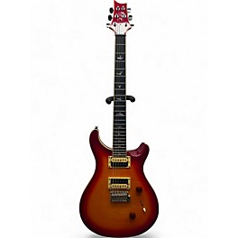 Used PRS SE Custom 24 Cherry Sunburst Solid Body Electric Guitar