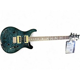 Used PRS SE Custom 24 Lake Blue Midnight Solid Body Electric Guitar