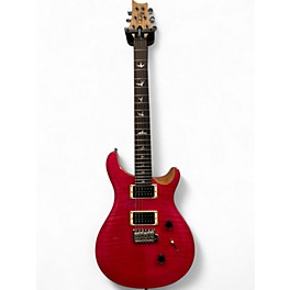 Used PRS SE Custom 24 Pink Solid Body Electric Guitar