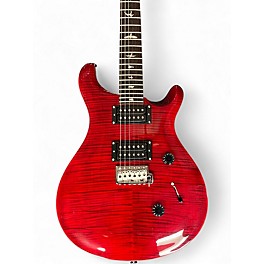 Used PRS SE Custom 24 Ruby Solid Body Electric Guitar