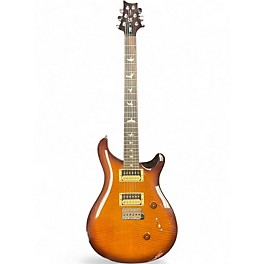 Used PRS SE Custom 24 Trans Brown Solid Body Electric Guitar