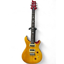 Used PRS SE Custom 24 Vintage Yellow Solid Body Electric Guitar