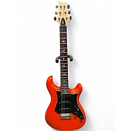 Used PRS SE NF3 Metallic Orange Solid Body Electric Guitar
