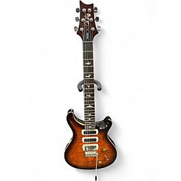 Used PRS SE STUDIO ORANGE TIGER SMOKE BURST Solid Body Electric Guitar