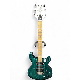 Used PRS SE SWAMP ASH SPECIEL IRI BLUE Solid Body Electric Guitar
