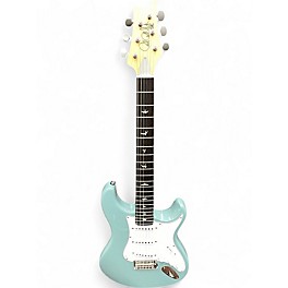 Used PRS SE Silver Sky STONE BLUE Solid Body Electric Guitar