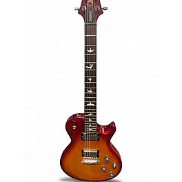 Used PRS Singlecut Trans Amber Solid Body Electric Guitar