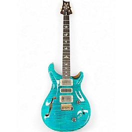 Used PRS Special 10 Top Turquoise Hollow Body Electric Guitar