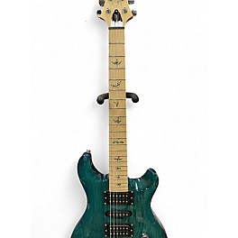 Used PRS Swamp Ash Special IRIS BLUE Solid Body Electric Guitar