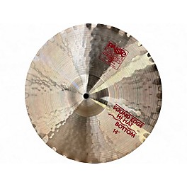 Used Paiste 14in 2002 SOUND EDGE BOTTOM Cymbal