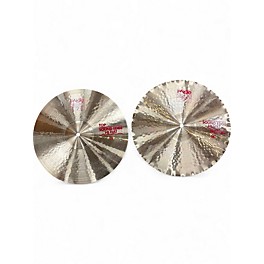 Used Paiste 14in 2002 Sound edge hi hat pair Cymbal