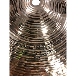 Used Paiste 14in Signature Dark Energy Hi Hat MK I Bottom Cymbal