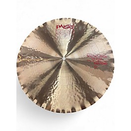 Used Paiste 17in 2002 SOUND EDGE HI HAT PAIR Cymbal