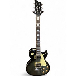 Used Palmer PE-LPS Trans Black Solid Body Electric Guitar