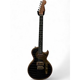 Used Paoletti Guitars PWHBJO2LTHH Black Solid Body Electric Guitar
