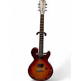 Used Pawar turn of the century Cherry Sunburst Solid Body Electric Guitar