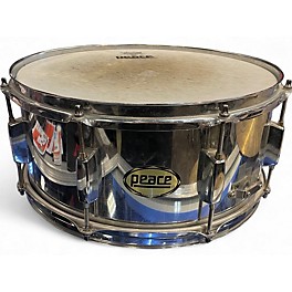 Used Peace 14in Snare Silver Drum