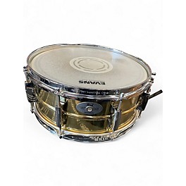 Used Pearl 13X5.5 Sensitone Snare Brass Drum