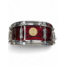 Used Pearl 14X5 Limited Artisan II Snare Red Drum