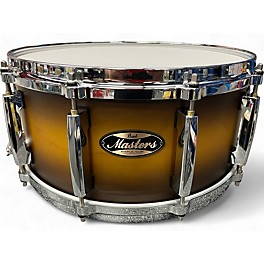 Used Pearl 14X6.5 Masters matte olive burst Drum