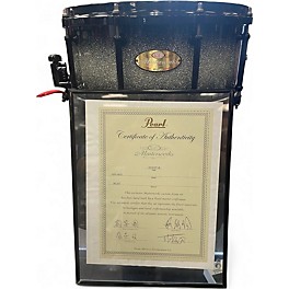Used Pearl 14X6.5 Masterworks Custom Snare Diamond Burst Drum