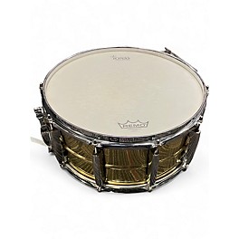 Used Pearl 14X6.5 Sensitone Snare Brass Drum