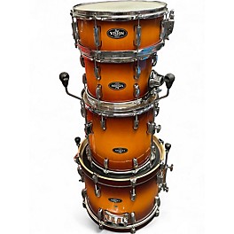 Used Pearl 4 Piece Vision 2 Tone Sunburst Drum Kit